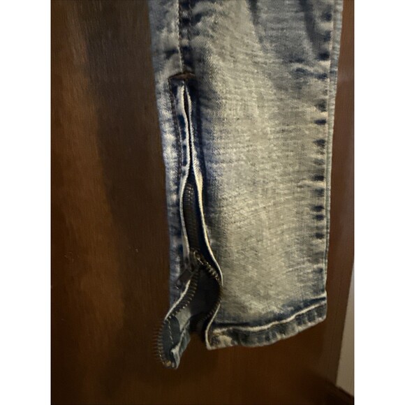 KDNK 1141411 Skinny Jeans Sz30 Ripped Mens Jeans Destroyed Grunge Street Moto - Picture 8 of 8